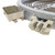 Choice CMR975D2510 Range Cooktop Radiant Stove Surface Element 9-3/4" with Wire Kit for Whirlpool