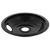 WD8P 8" Black Porcelain Stove Drip Pan Bowl Burner Eye Bib Fits Most Not GE