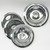 WB314 Range Burner Bibs Chrome Bowls Pans