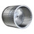 013332-01 Lau DD9-9A Blower Wheel Squirel Cage 9-1/2" x 9-1/2" x 1/2" CW
