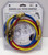 57336 Mastercool A/C HVAC  Refrigeration Manifold w 36" Ball Charging Hoses R410A R404A