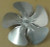 A61405 Metal Fan Blade 14" Diameter 5 Blades 5/16" Bore Hub CW 19 Degree Prop