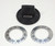 KN002 Universal Electric Range Oven Knob Handle Kit Color Black