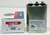 POCD455A Oval 45 + 5 Dual uf mfd 370 Volts Dual Run Capacitor AMERICAN USA MADE