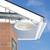 White SEVZW 4", 5", 6" Soffit Exhaust Vent for Bathroom and Kitchen Fan Venting