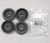 PK136 4 Pack of  WD12X10136 GE Dishwasher Lower Rack Roller Wheel