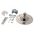 Exact Replacement Part 5304457724 for Frigidaire Dryer Kit incl: 5303937182 5303937183 5303281153