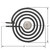 ERP WB30T10078 for GE Range Stove 6" Surface Unit Burner Element Eye
