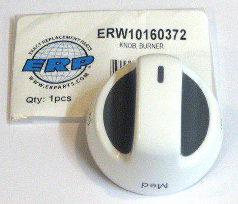 Whirlpool Gas Range Burner Knob Replacement - Fits W10370189, WPW10370189 Models