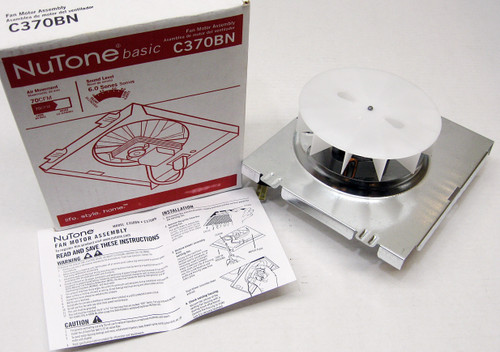 Nutone Bathroom Fan Motor Asm for 695 B Unit 70 CFM | McCombs Supply Co |  C370BN