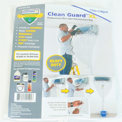 Complete A/C Mini Split Cleaning Kit Featuring Nu-Calgon Evap Pow