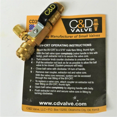 C&D Locking Core Removal Tool | McCombs Supply Co | CD3956