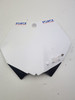 White  Front number plate KTM450 KTM250 KTM125 SX F 07-10 7730800704404