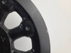 Black rear pulley cover Harley Davidson Dyna Softail 66T 951444
