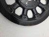 Black rear pulley cover Harley Davidson Dyna Softail 66T 951444