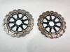 Front brake discs  Kawasaki ZX9 ZX900 ZX9R Ninja 02-03 ZX12 00-05 41080-1468-A4
