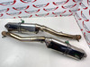 Yoshimura ZX-14/R 06-13 RACE R-77 STAINLESS FULL EXHAUST, W/ STAINLESS MUFFLER Kawasaki ZX14 ZX1400 ZX14R Ninja 