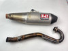 Yoshimura RM-Z450 08-17/RMX450Z 10-11 RS-4 STAINLESS FULL EXHAUST, W/ ALUMINUM MUFFLER