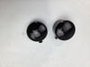 Black Rear axle covers Harley Davidson Softail Dyna 07-17