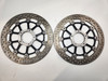 Front brake disc pair 4.5mm Ducati Monster 09-18 XDiavel Hypermotard Multistrada Scrambler Supersport 49241011A