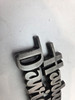 LH Tank Badge medallion Harley Davidson Dyna Street bob 13-17 61400098