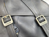 Saddle bag pannier pair leather OEM Triumph Bonneville T100 EFI A9520029