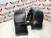 Saddle bag pannier pair leather OEM Triumph Bonneville T100 EFI A9520029