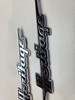 Front fender trim badge pair Harley Davidson M8 Softail Heritage 18-24 61400415 61400513