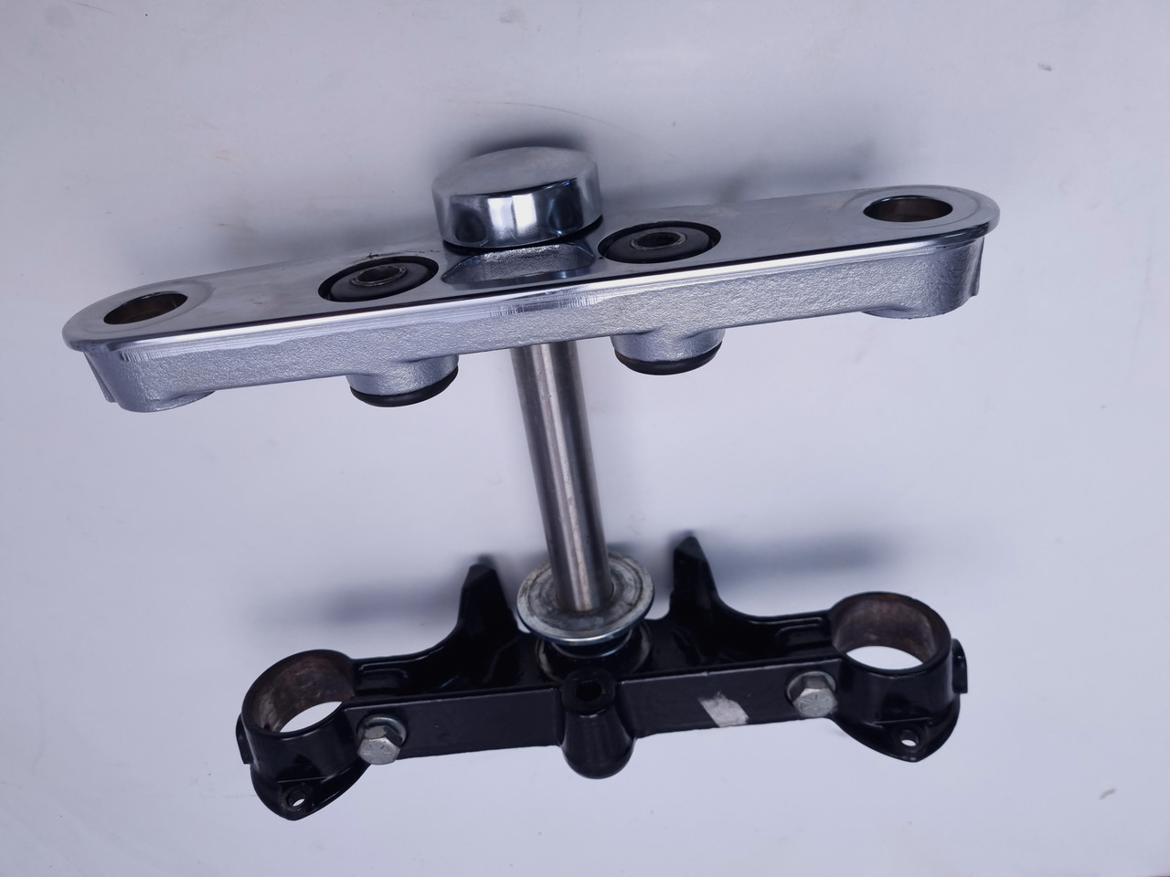 Triple clamps Harley Davidson Softail 45605-00A 45456-86B - Bike