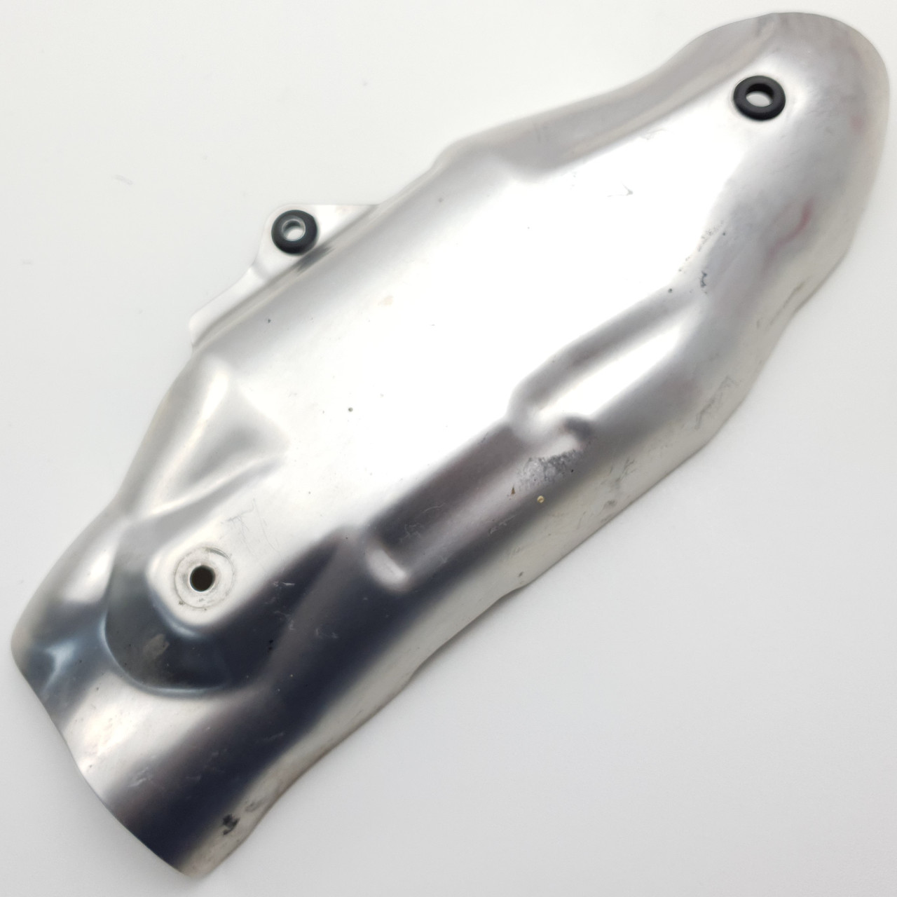 マイ Alloy Exhaust Header Cat Pipe Shield Cover Yamaha YZF-R1 R1 09-14