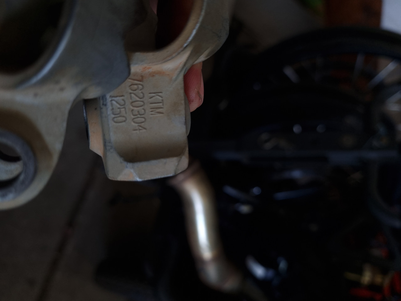 Rally foot peg set KTM 1190 Adventure R 1290 1050 1090 60103940000