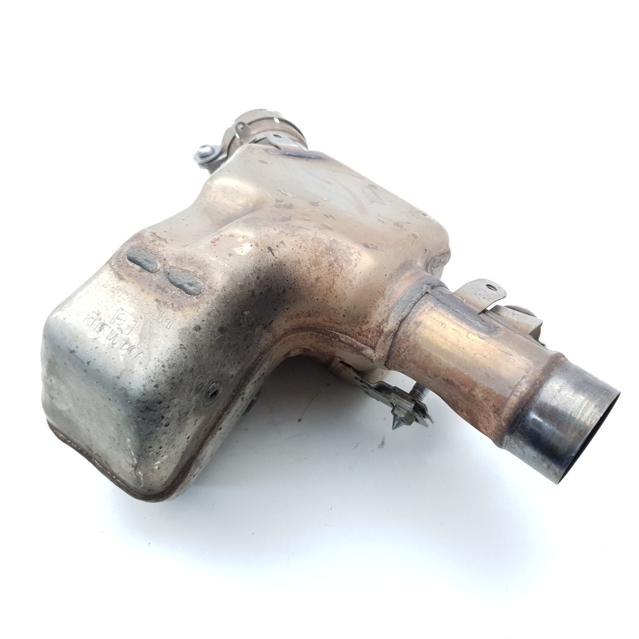 Exhaust Catalyst Cat Collector Box Kawasaki Ninja ZX636 ZX6R