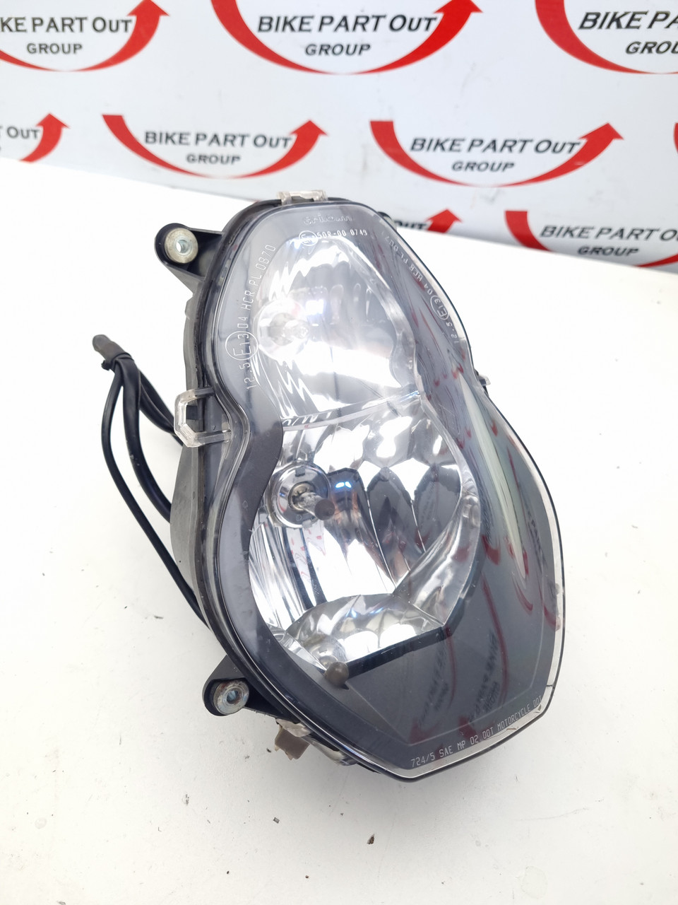 KTM 950 990 Adventure Super duke ヘッドライト Advocator - KTM 950/990 Adventure Headlight Upgrade Kit