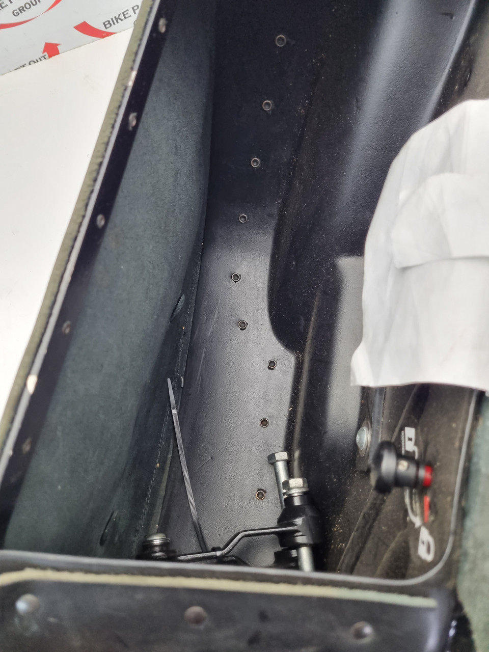 Leather Saddle bags Quick release Harley Davidson Dyna 9018108A Bike