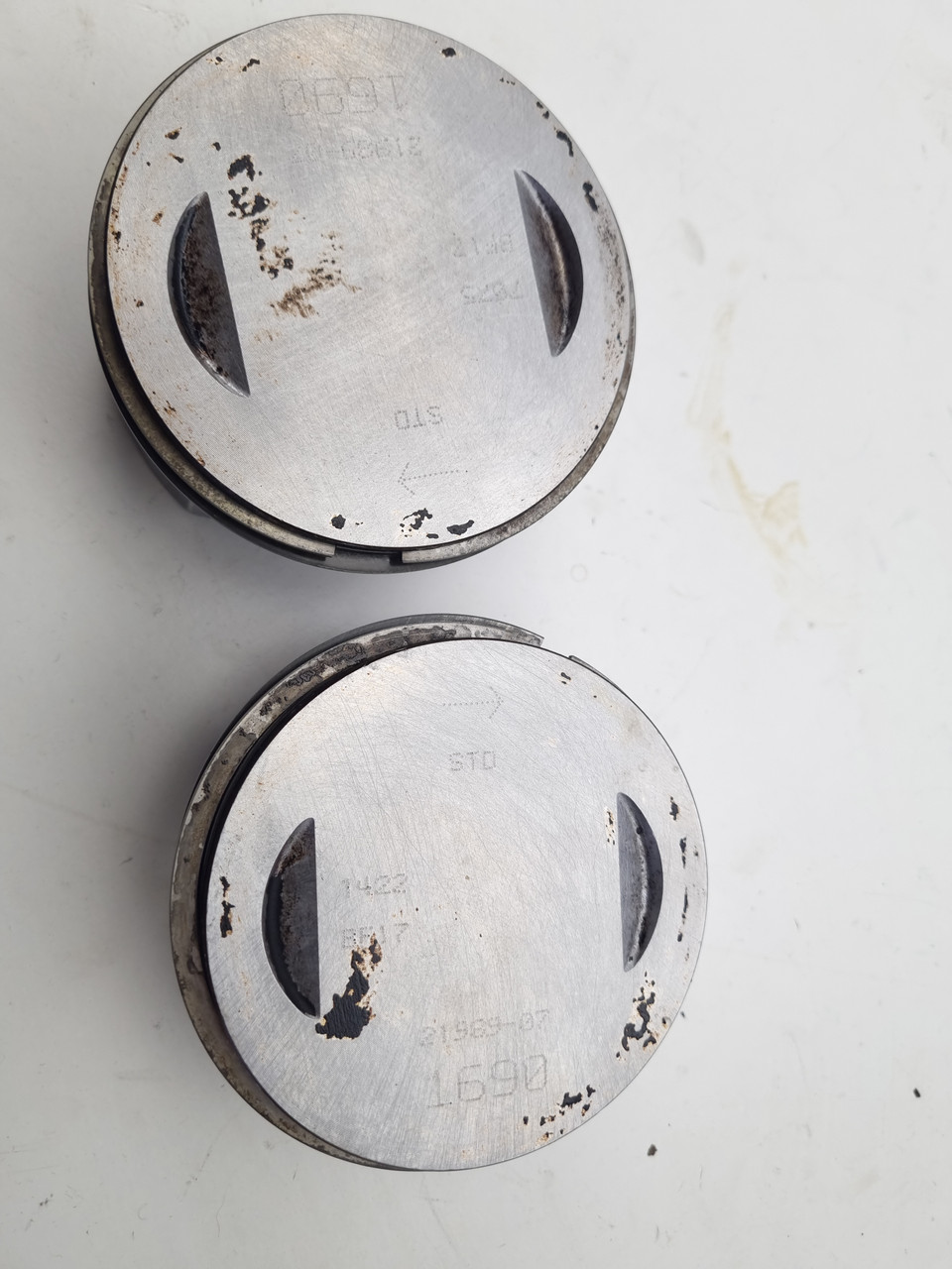 Piston pair STD Harley Davidson Dyna Softail Tourer 103 ci 21962