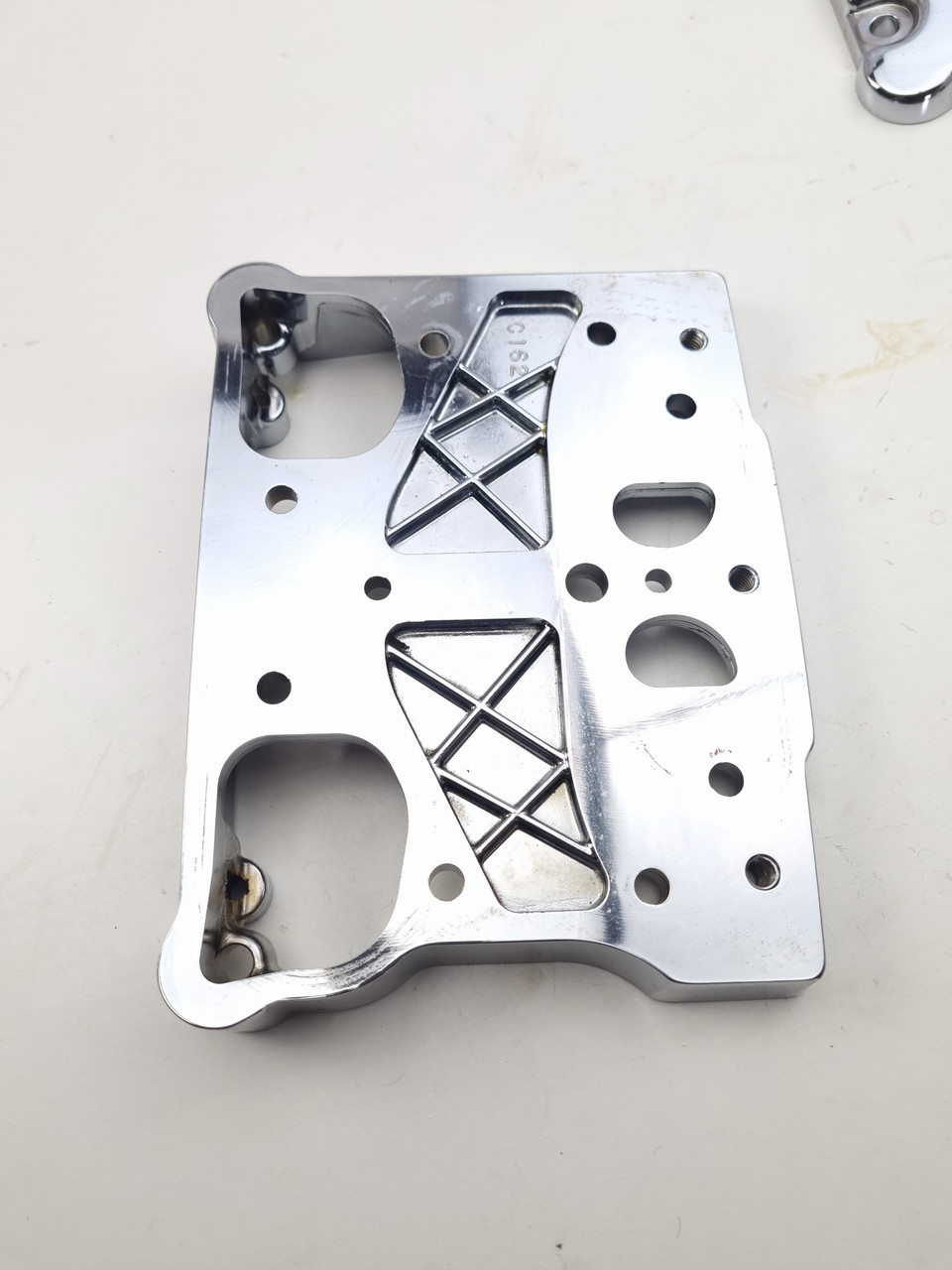 TAK Chrome Rocker box housing Front Rear Harley Davidson Dyna 99-17