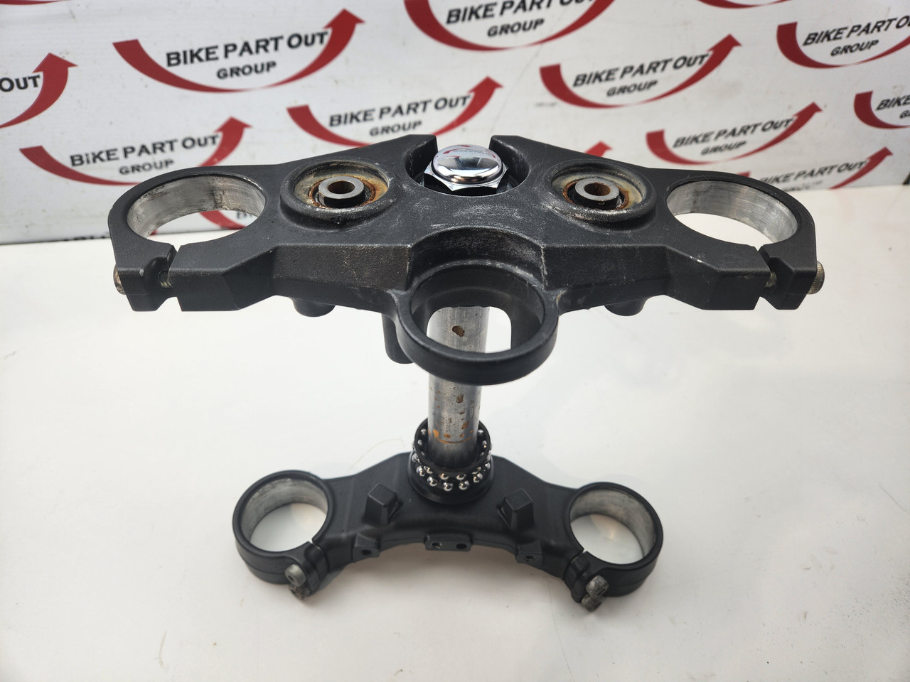 ジャルディネリリムインナー金　アレキサンダー8　YAMAHA旧30　30C4 Triple steering clamps Yamaha FZ8-N FZ8N FZ8 N S 39P-23405-00