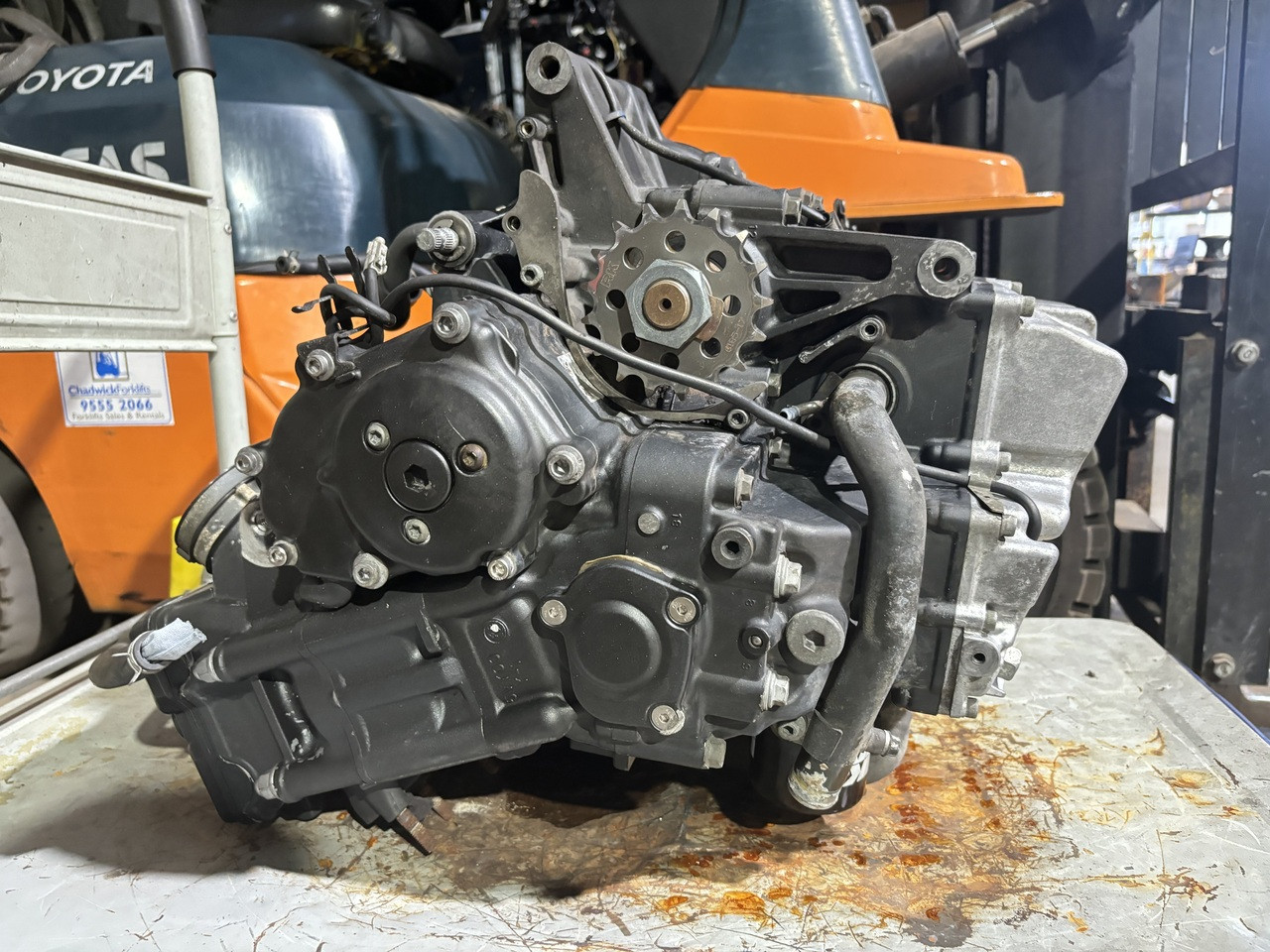 Motor Engine Yamaha YZF-R1 R1 200041