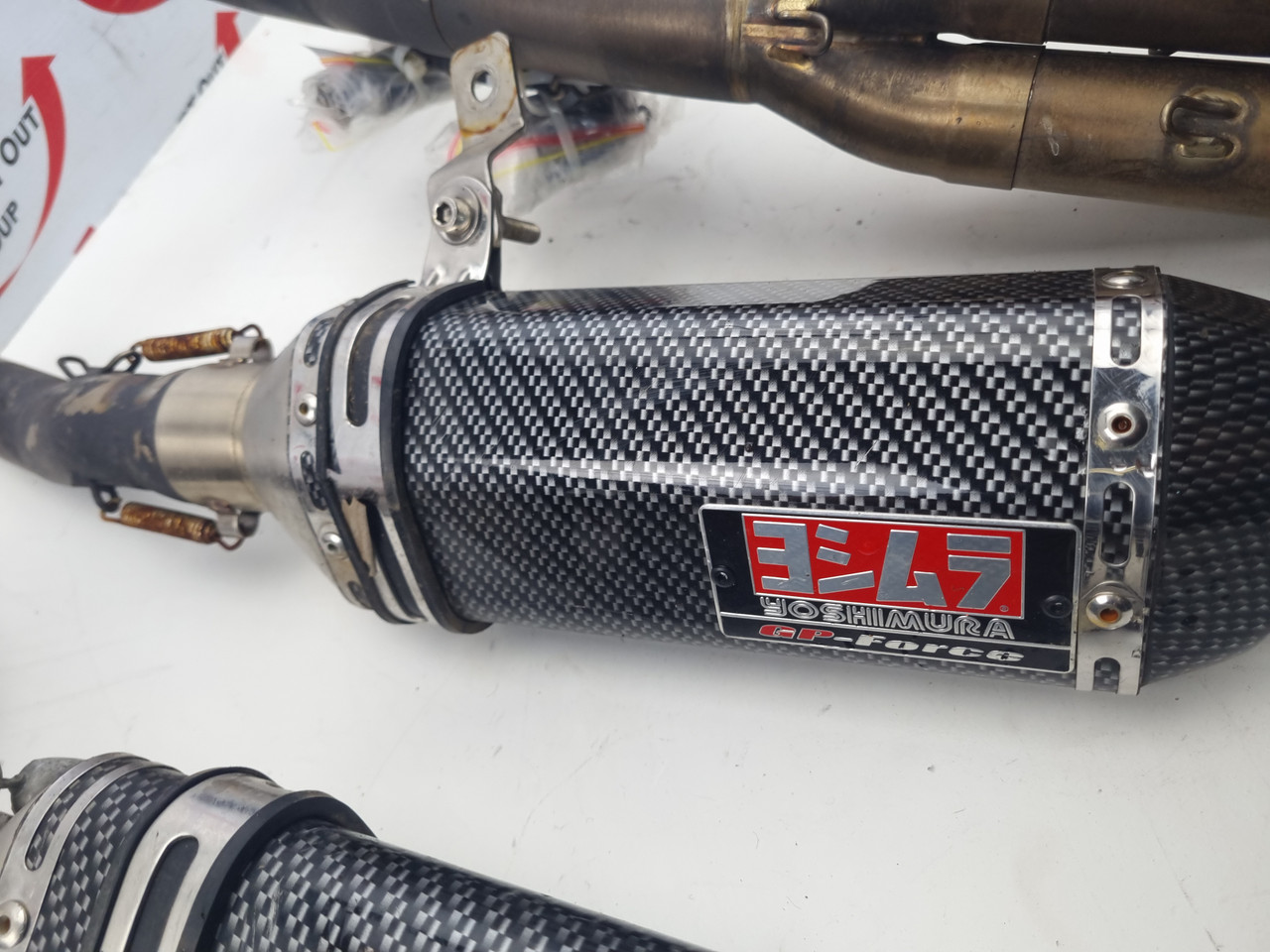 Exhaust Yoshimura GP Force Full system Kawasaki Z1000 ZR1000 10-13