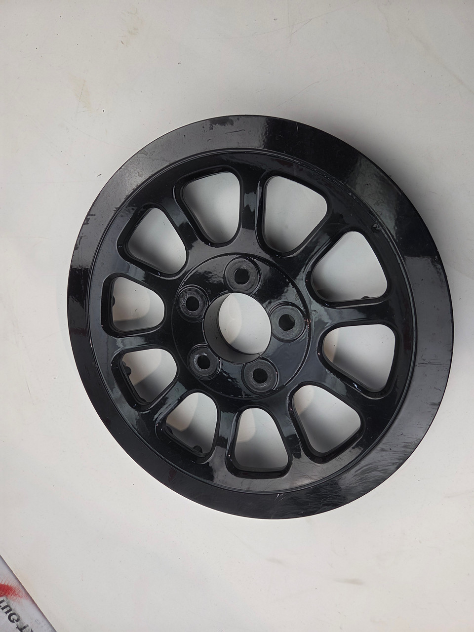 Harley Davidson Dyna Gloss Black Rear Pulley 66T 1in belt 40114-07