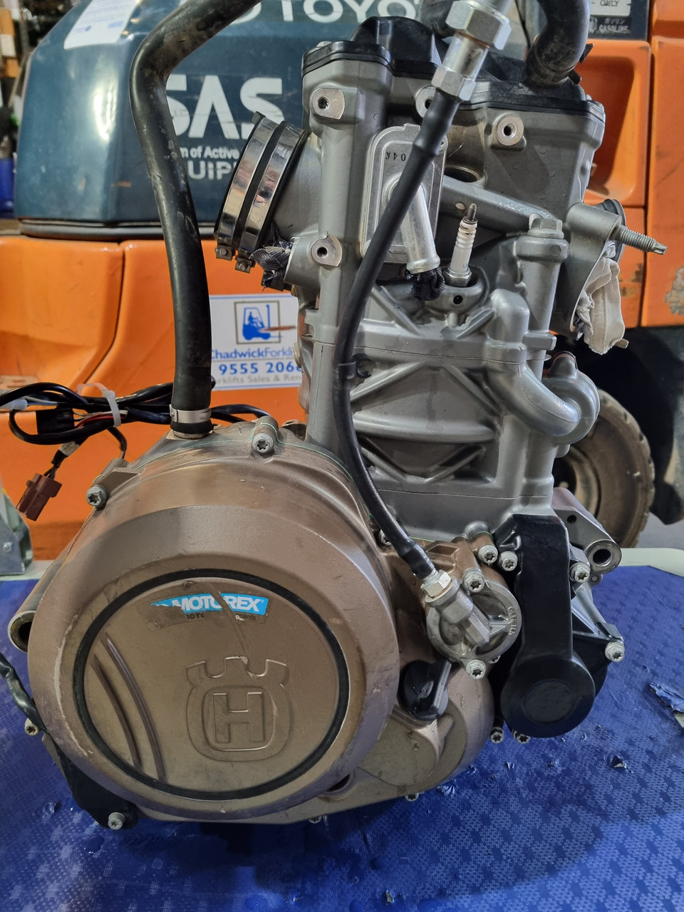 Motor Engine 6884km 116Hrs Husqvarna Enduro Supermoto 701