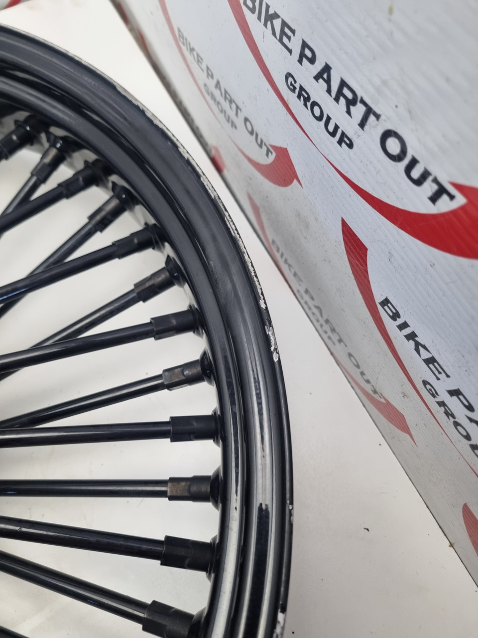 その他 HARDBALL Fat Spoke wheel Front 21in Rear 18in suit 200 tyre Harley