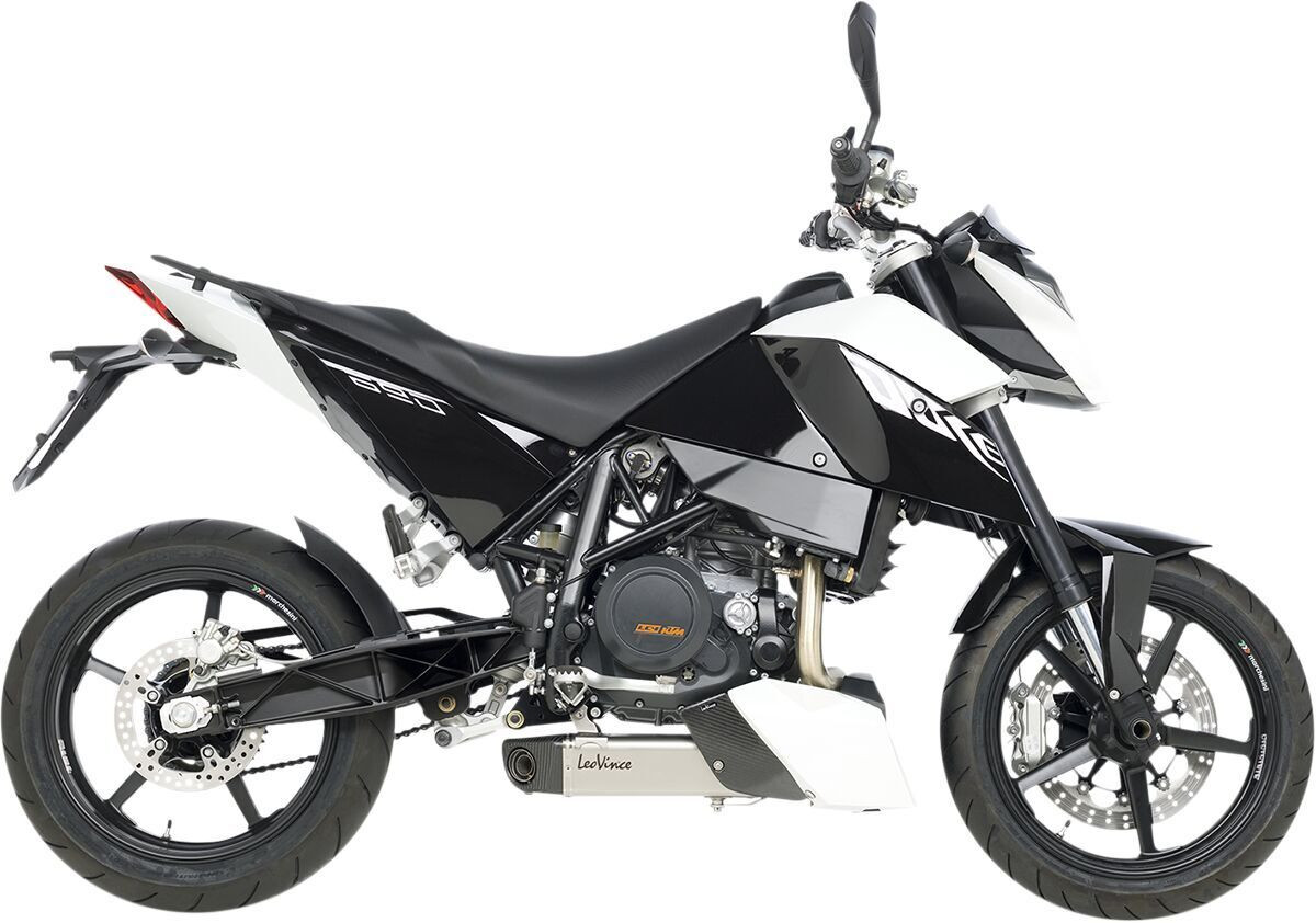 Exhaust Muffler Leo Vince slip on KTM 690 Duke 08-11 8258 - Bike