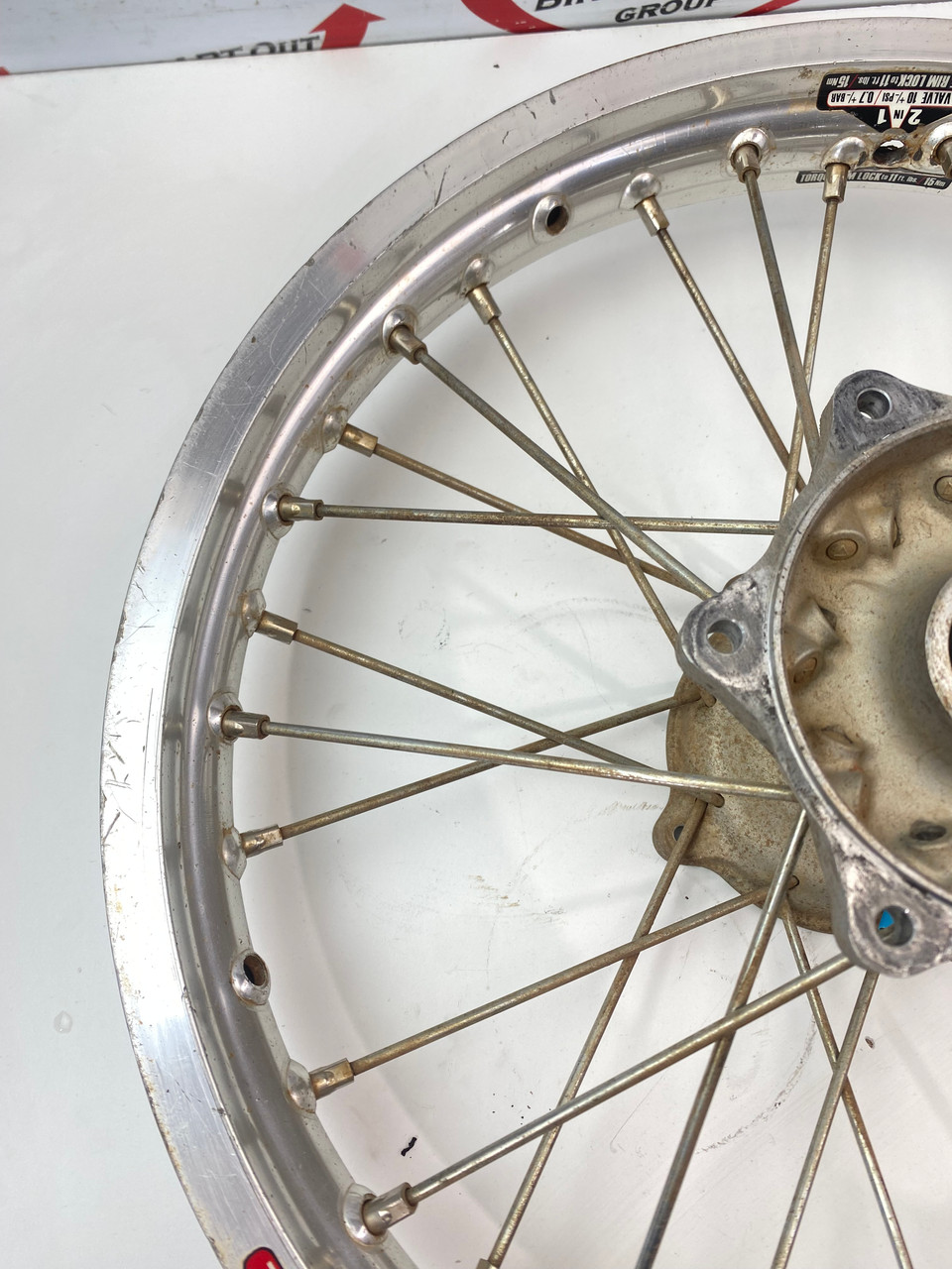 Kawasaki ZX7R OEM Wheel Set Front & Rear 17in 3.5in 5.5in