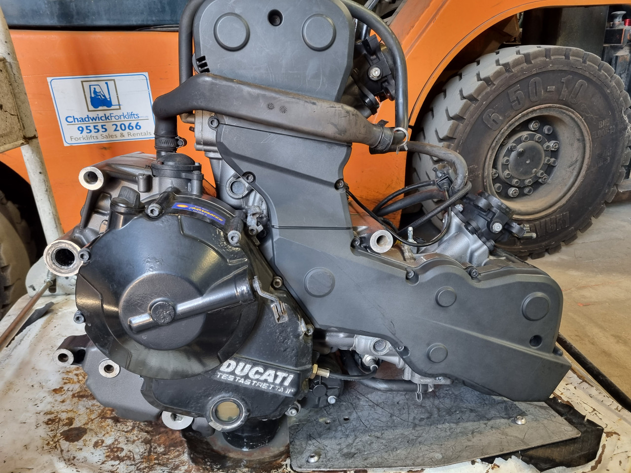 Motor engine Ducati Hypermotard 821 30000km - Bike Part Out