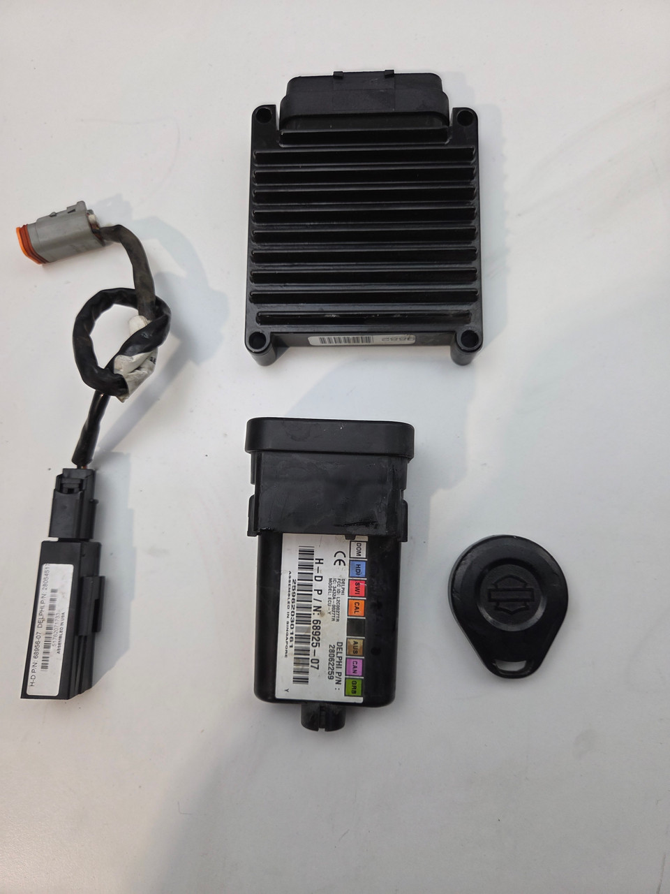 Coded Fob TSSM ECM CDI Security Harley Davidson EFI Dyna 06-11