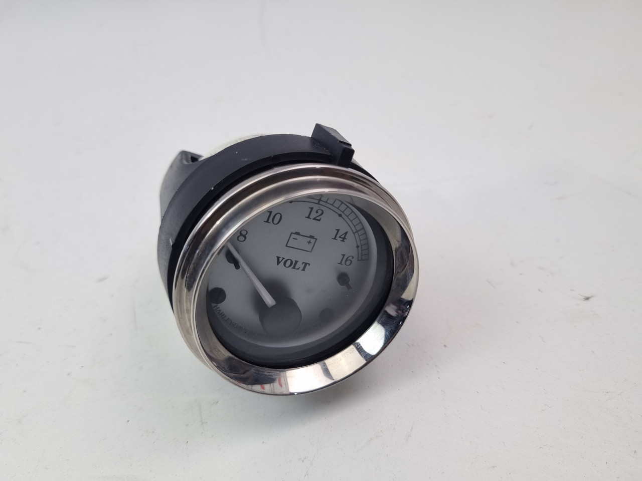 Voltmeter Volt gauge silver Harley Davidson Electra Road