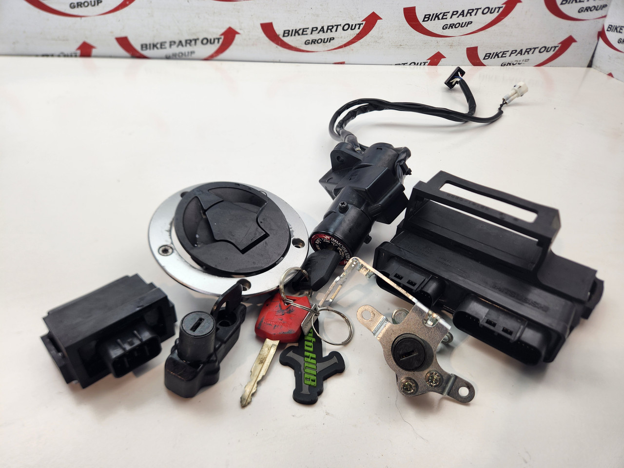 Lock key CDI immobiliser set Kawasaki ZX14 ZX1400 ZX14R