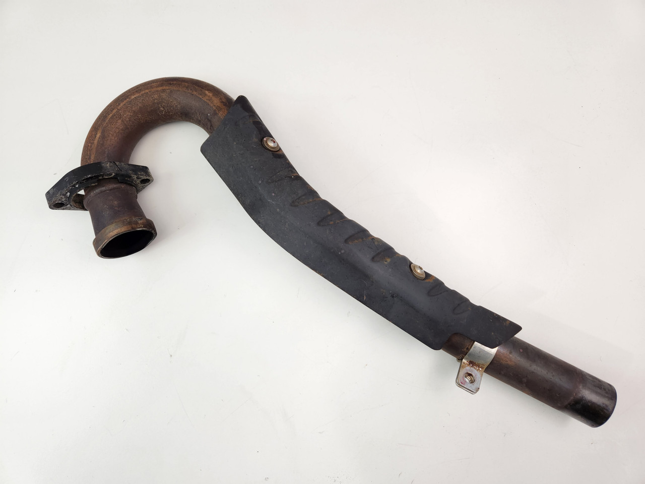 Exhaust Header Pipe and Heat Shield Kawasaki KLR650 0818 180880608