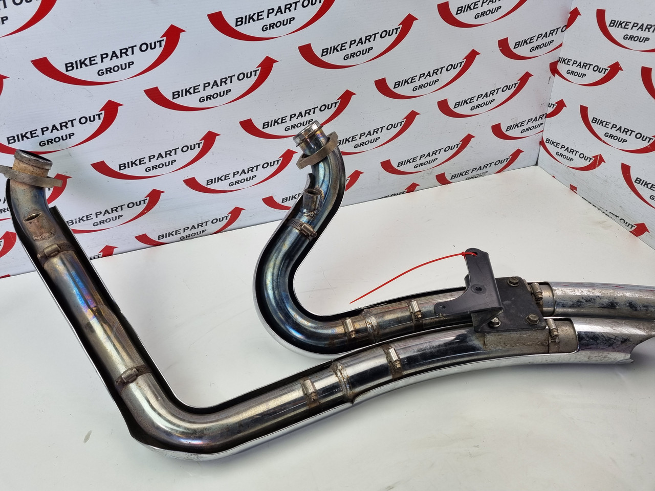 Vance and Hines Big radius exhaust system Harley Davidson Dyna 06